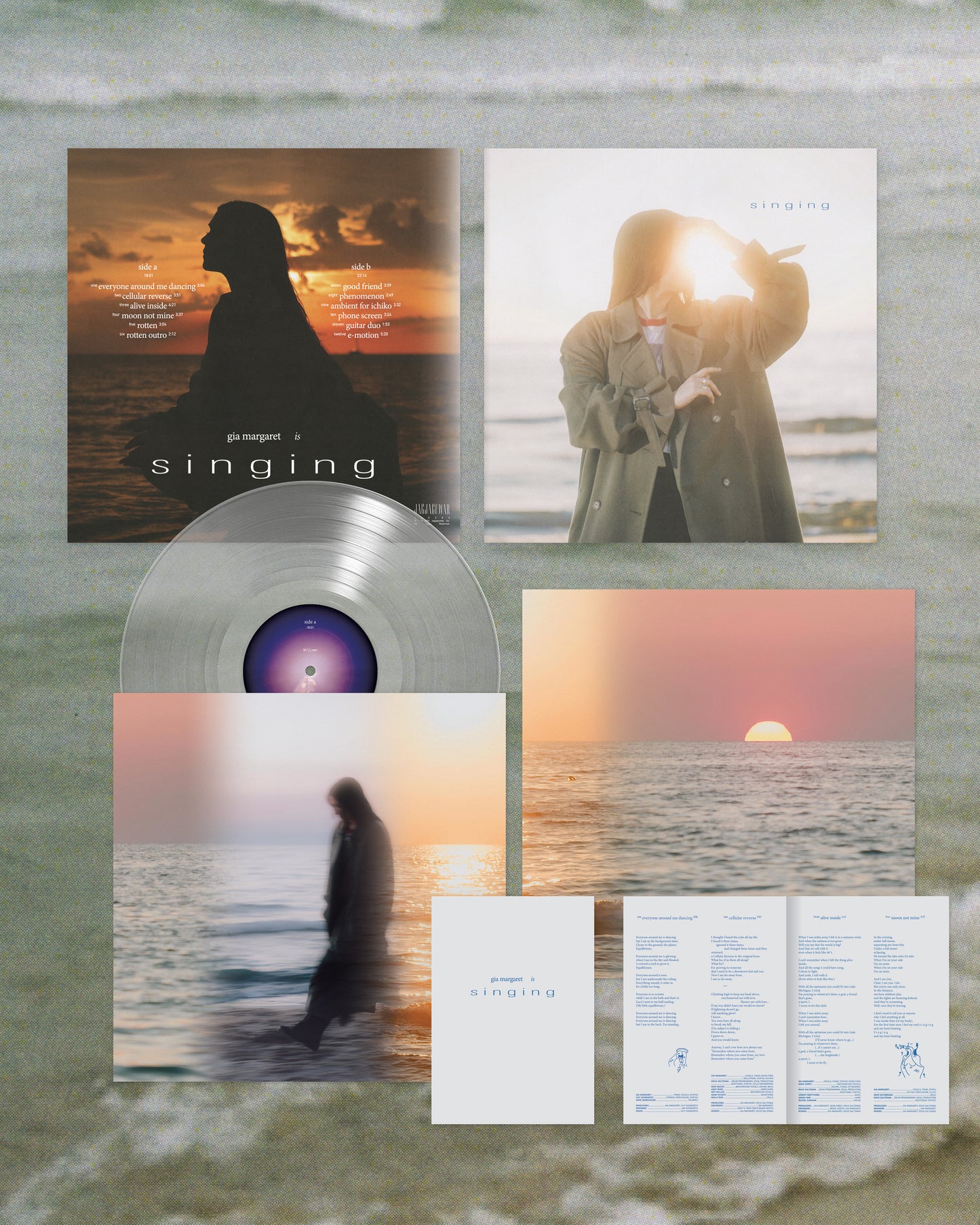 Gia Margaret - s i n g i n g  vinyl